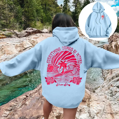 Everything Comes in Waves Hoodie 